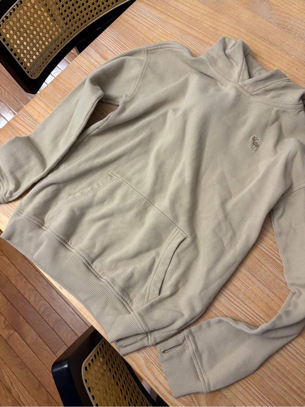 Boys Abercrombie Tan Sweatshirt Size 13/14